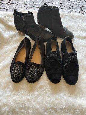 Nurture by Lamaze Black Women’s Mixed Flats & Ankle Boots Set